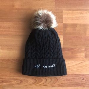 NWT Pom Beanie